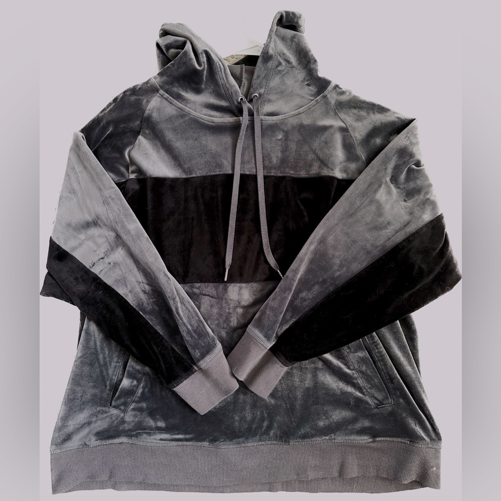 Champion Velour Pullover Hoodie